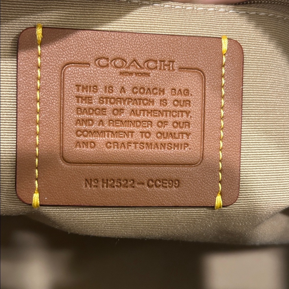 Coach (NWT) Station Tote with Star Print - Picture 3 of 16
